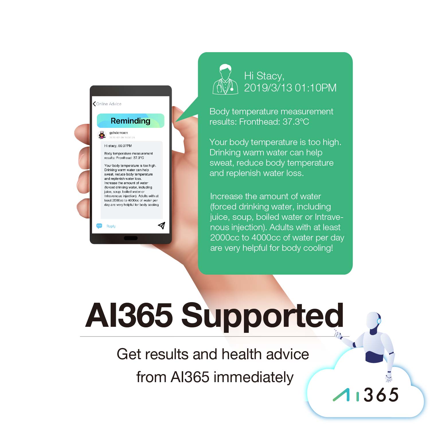 Blood Glucose Meter_AI365 Supported